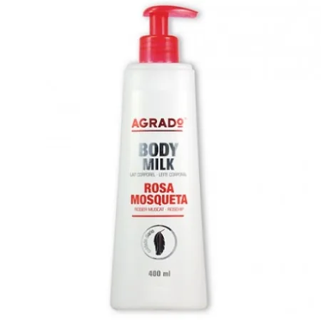 Agrado body milk rosa mosqueta 400ml
