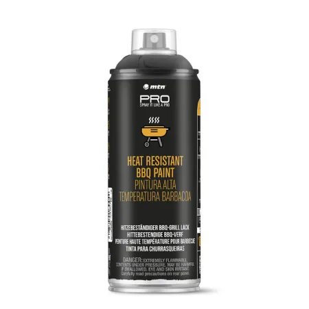 Spray MTN PRO Pintura Alta Temperatura Barbacoa