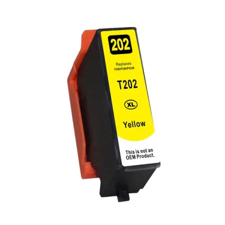 Cartucho de tinta compatible Epson 202XL / T02H4/ T02F4 amarillo