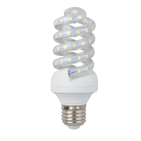 Bombilla LED B5 spiral / 9W E27 luz blanca 6400K