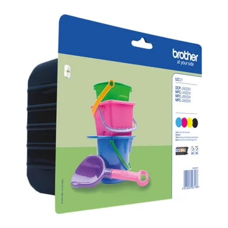 Cartucho de tinta original Brother MultiPack LC221VALBP