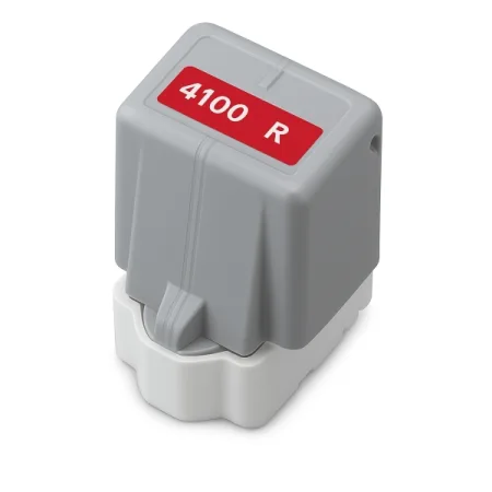 Cartucho de tinta compatible Canon PFI4100 Rojo Pigmentada rojo