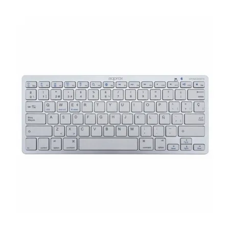 Teclado Bluetooth 3.0 Compacto con 14 Teclas Multimedia Approx