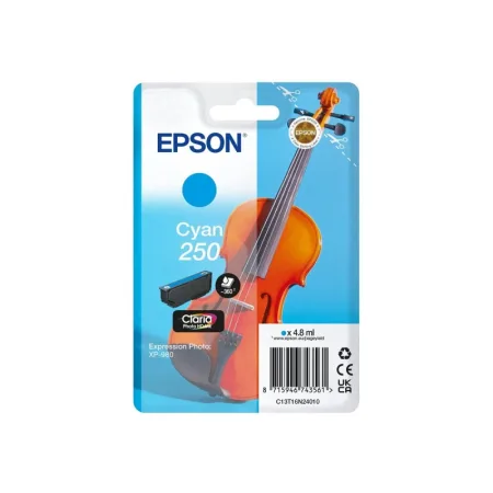 Cartucho de tinta original Epson 250 cian · C13T16N24010
