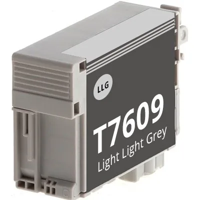Cartucho de tinta compatible Epson T7609 Light gris light