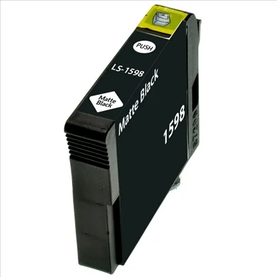 Cartucho de tinta compatible Epson T1598 MATE negro mate