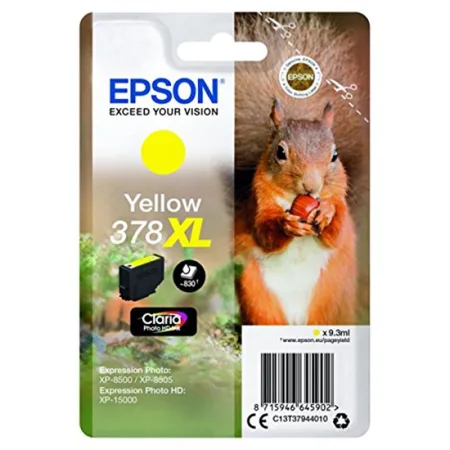 Cartucho de tinta original Epson 378XL amarillo · C13T37944010
