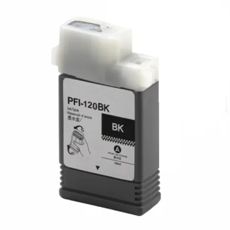 Cartucho de tinta compatible Canon PFI-120 PIGMENTADO negro pigmentado