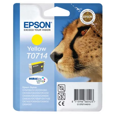 Cartucho de tinta original Epson T0714 amarillo · C13T07144012