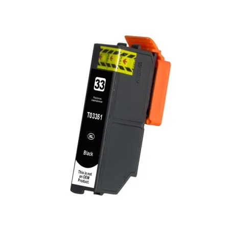 Cartucho de tinta compatible Epson T3351 / T3331 33XL negro