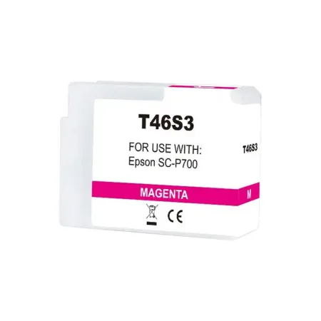 Cartucho de tinta compatible Epson T46S3 magenta · C13T46S300