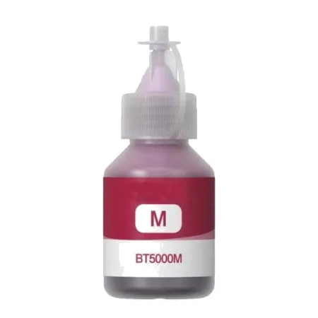 Cartucho de tinta compatible Brother Botella BT5000 magenta