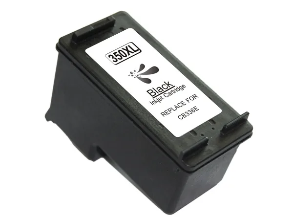 Cartucho de tinta compatible HP 350 XL negro · CB336EE