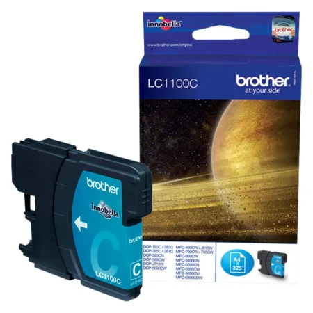 Cartucho de tinta original Brother LC1100 cian · LC1100C