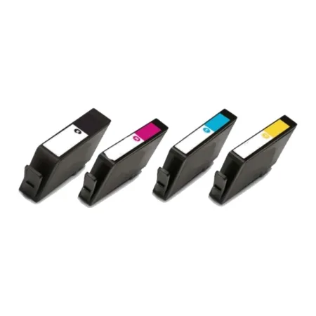 Pack 4 cartuchos de tinta compatibles HP 924e amarillo, magenta, negro y cian