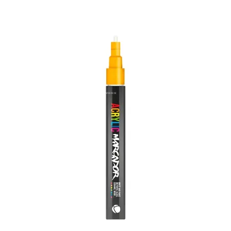 MTN Marcador Acrílico Naranja Fluor 1mm