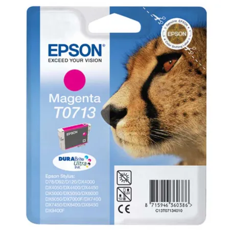 Cartucho de tinta original Epson T0713 magenta · C13T07134012