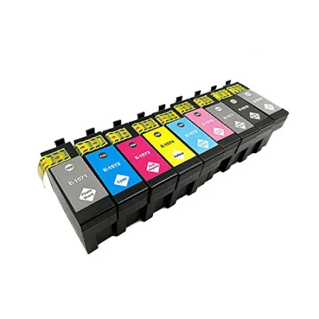 Pack 9 cartuchos de tinta compatibles Epson T157