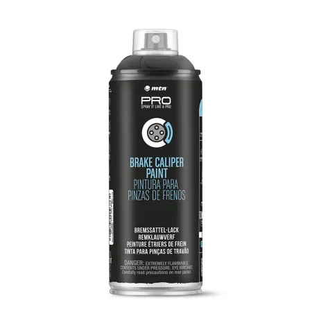 Spray MTN PRO Pintura Pinzas de Freno Negro Satinado