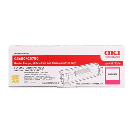 Tóner original OKI C5650 / C5750 magenta · 43872306
