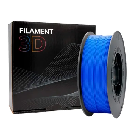 Filamento 3D - PLA - Color: Azul Oscuro - 1.75 mm / 1 kg