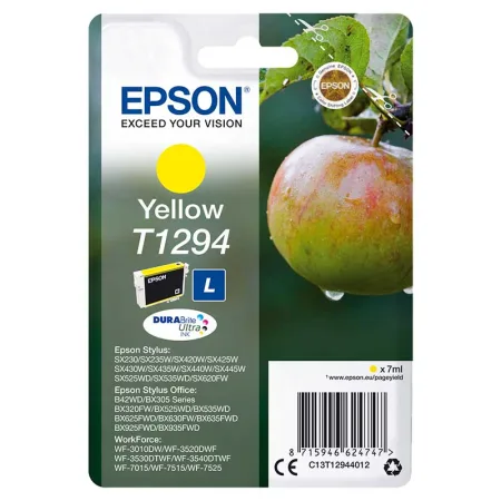 Cartucho de tinta original Epson T1294 amarillo · C13T12944012