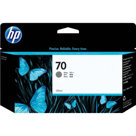 Cartucho de tinta original HP 70 gris · C9450A