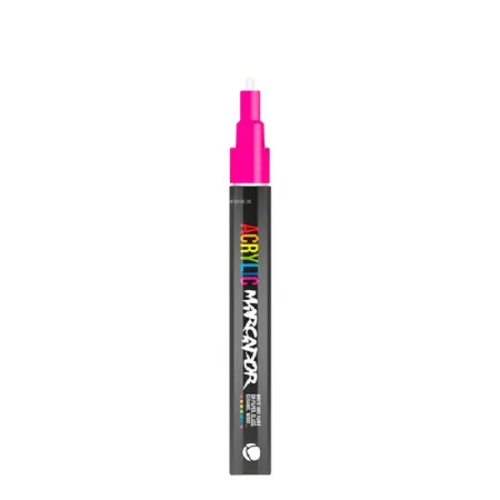 MTN Marcador Acrílico Rosa Fluor 1mm