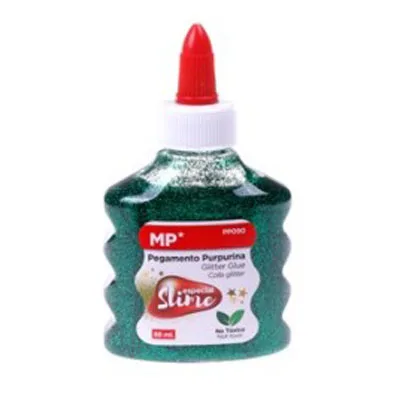 Pegamento con Purpurina Verde 88ml MP