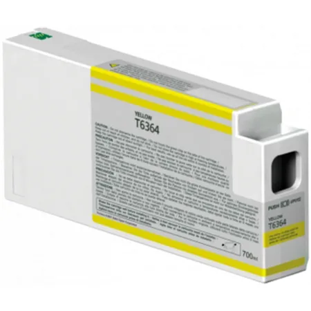 Cartucho de tinta compatible Epson T6364 Pigmentado amarilla pigmentada
