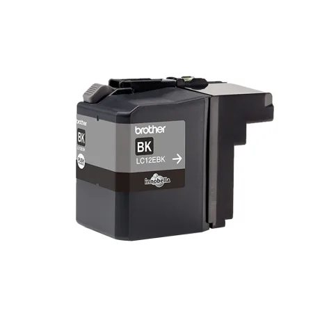 Cartucho de tinta original Brother LC12E negro · LC12EBK