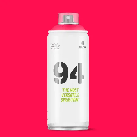 Spray de Pintura Montana Colors MTN 94 Fluorescente Rojo