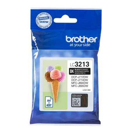 Cartucho de tinta original Brother LC3213 negro · LC3213BK