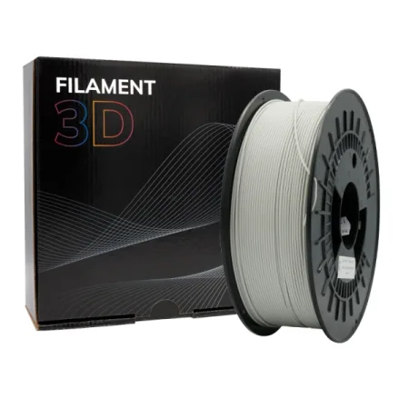 Filamento 3D - PLA - Color: Gris - 1.75 mm / 2.5 kg