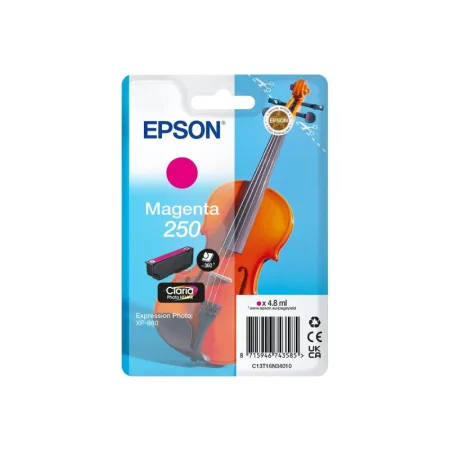 Cartucho de tinta original Epson 250 magenta · C13T16N34010