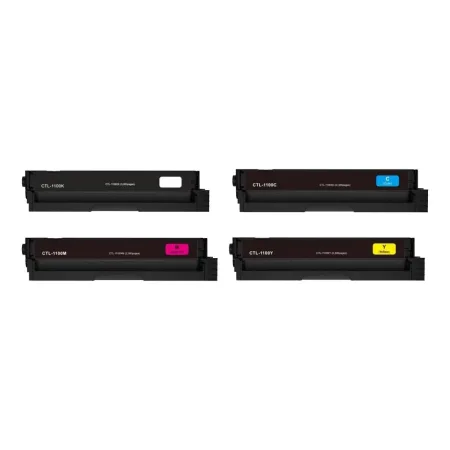 Pack 4 tóner Pantum CTL1100X amarillo, magenta, negro y cian