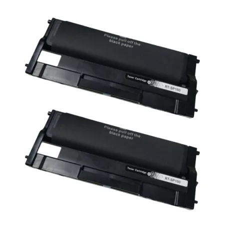 Pack 2 tóner compatibles Ricoh AFICIO SP 150 408010 negro