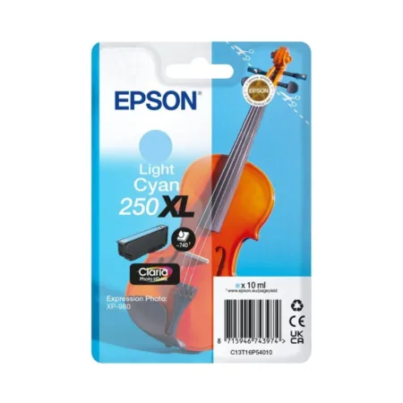 Cartucho de tinta original Epson 250XL Light light cyan · C13T16P54010