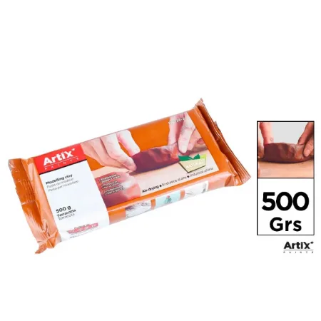 Arcilla Natural Endurecible 500 g Terracotta