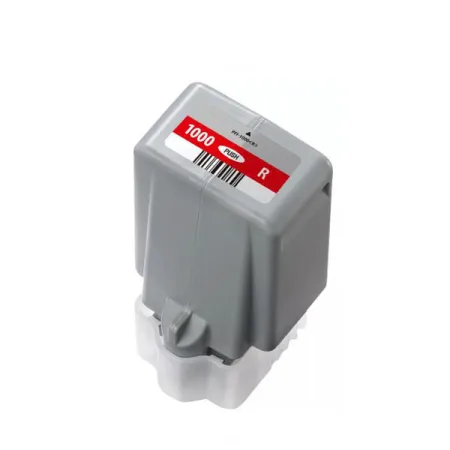 Cartucho de tinta compatible Canon PFI1000 Rojo Pigmentado rojo