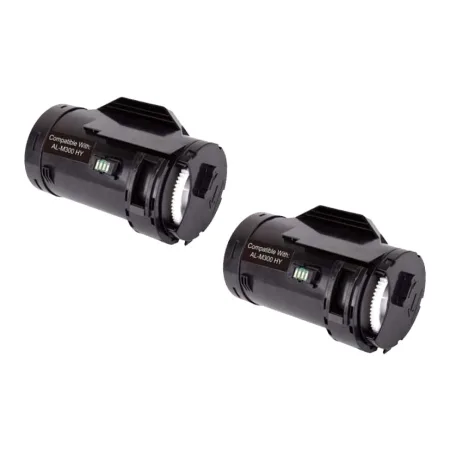 Pack 2 tóner compatibles Epson AL-M300D / AL-MX300 negro