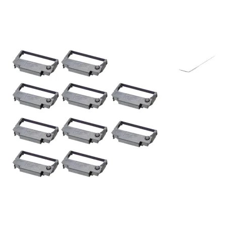 Pack 10 cintas compatibles Epson ERC30 ERC34 ERC38 negro