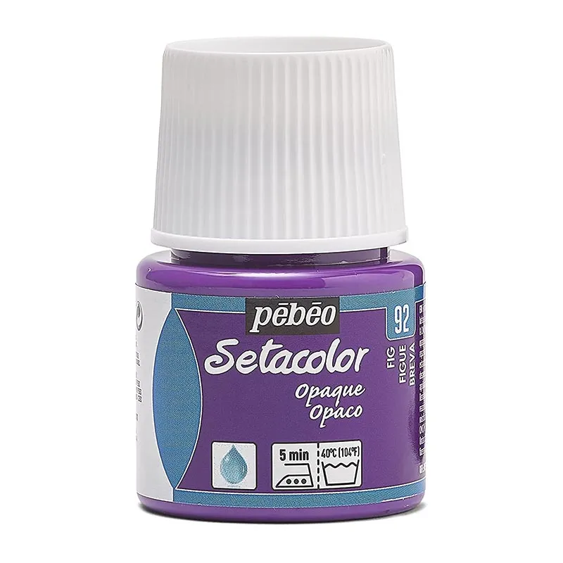 Pintura Pébéo Setacolor Opaco Higo 45 ml