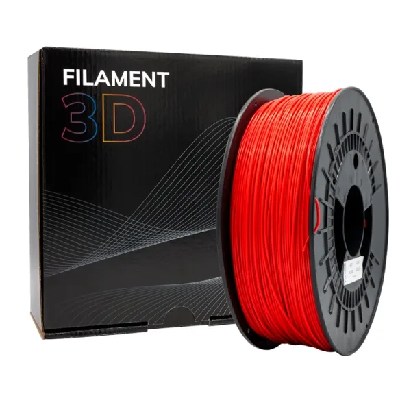 Filamento 3D - PLA TOUGH - Color: Rojo - 1.75 mm / 1 kg