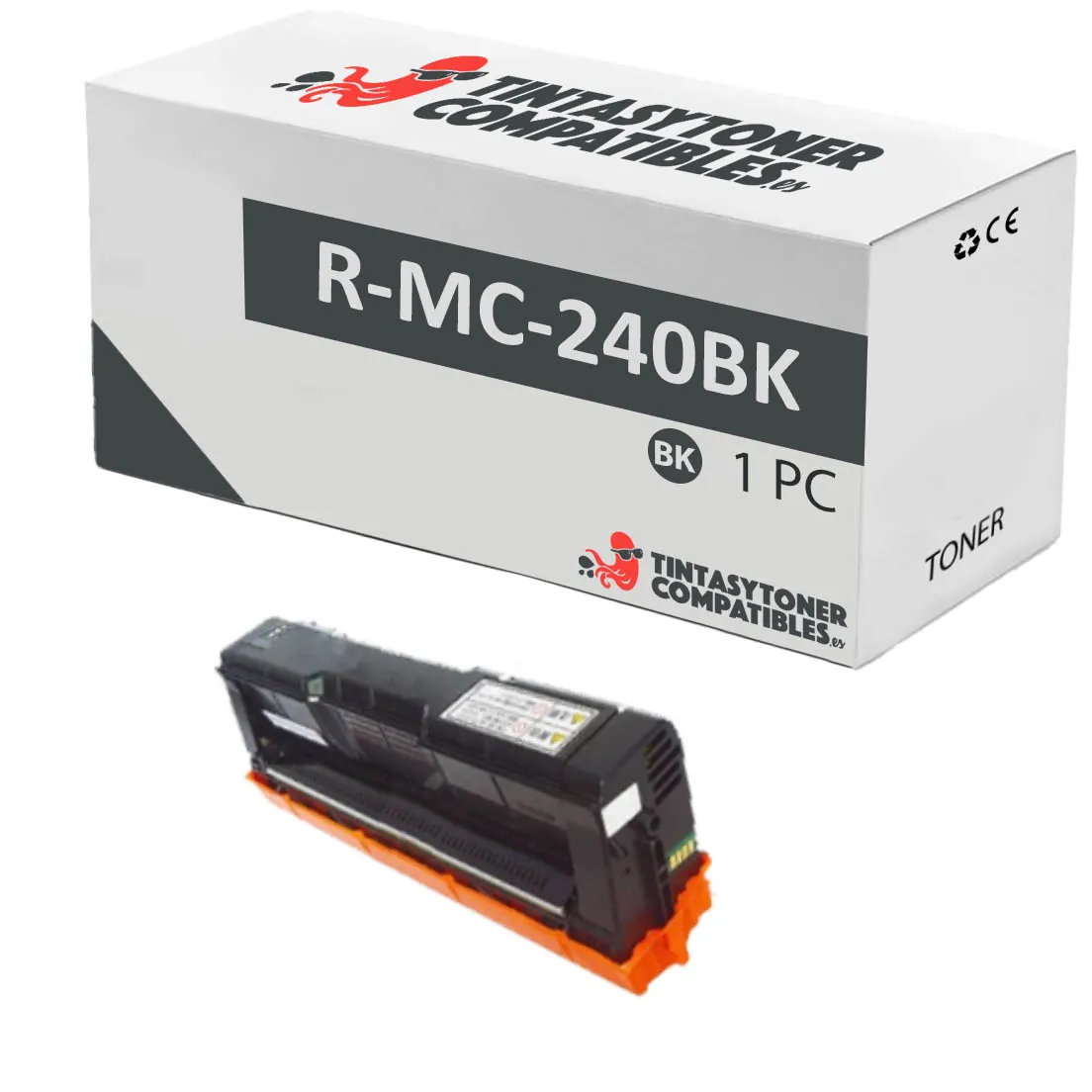 Tóner compatible Ricoh 408451 Negro · 4.500 páginas