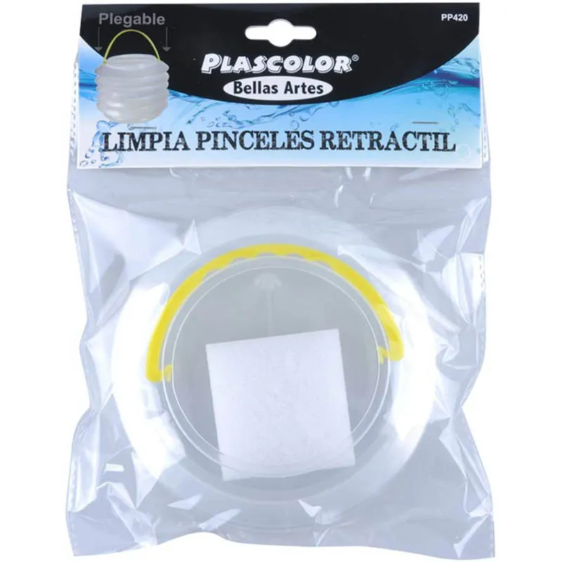 Limpia Pinceles Retráctil