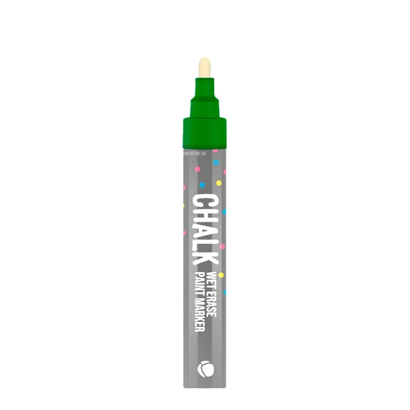 Marcador de Tiza Borrable Verde 2mm MTN