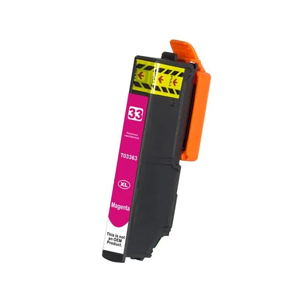 Cartucho de tinta compatible Epson C13T33634010 Magenta · 14 ml