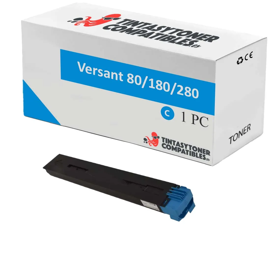 Tóner compatible Xerox 006R01643 Cian · 22.000 páginas