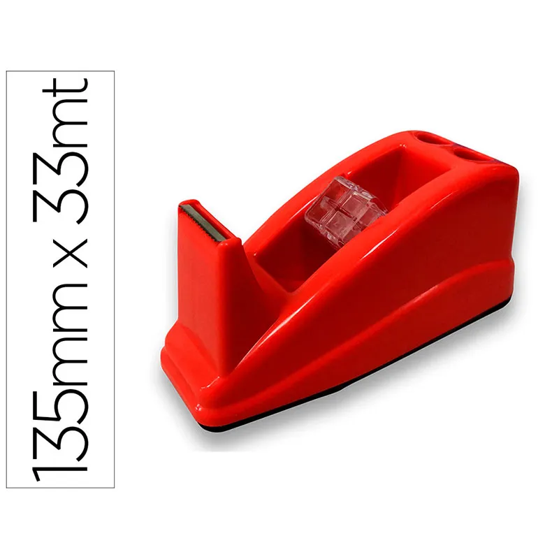 Portarrollo de Sobremesa Rojo